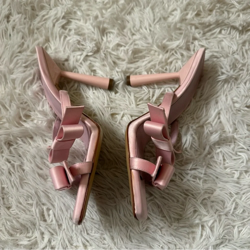 Gia Borghini satin heel